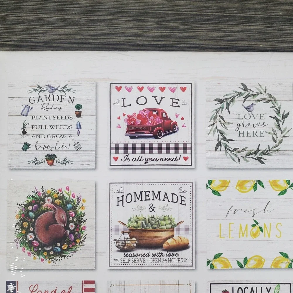 2025 Dollar Tree Calendar FARMER'S MARKET Bee Crafts Early Release 12 Month